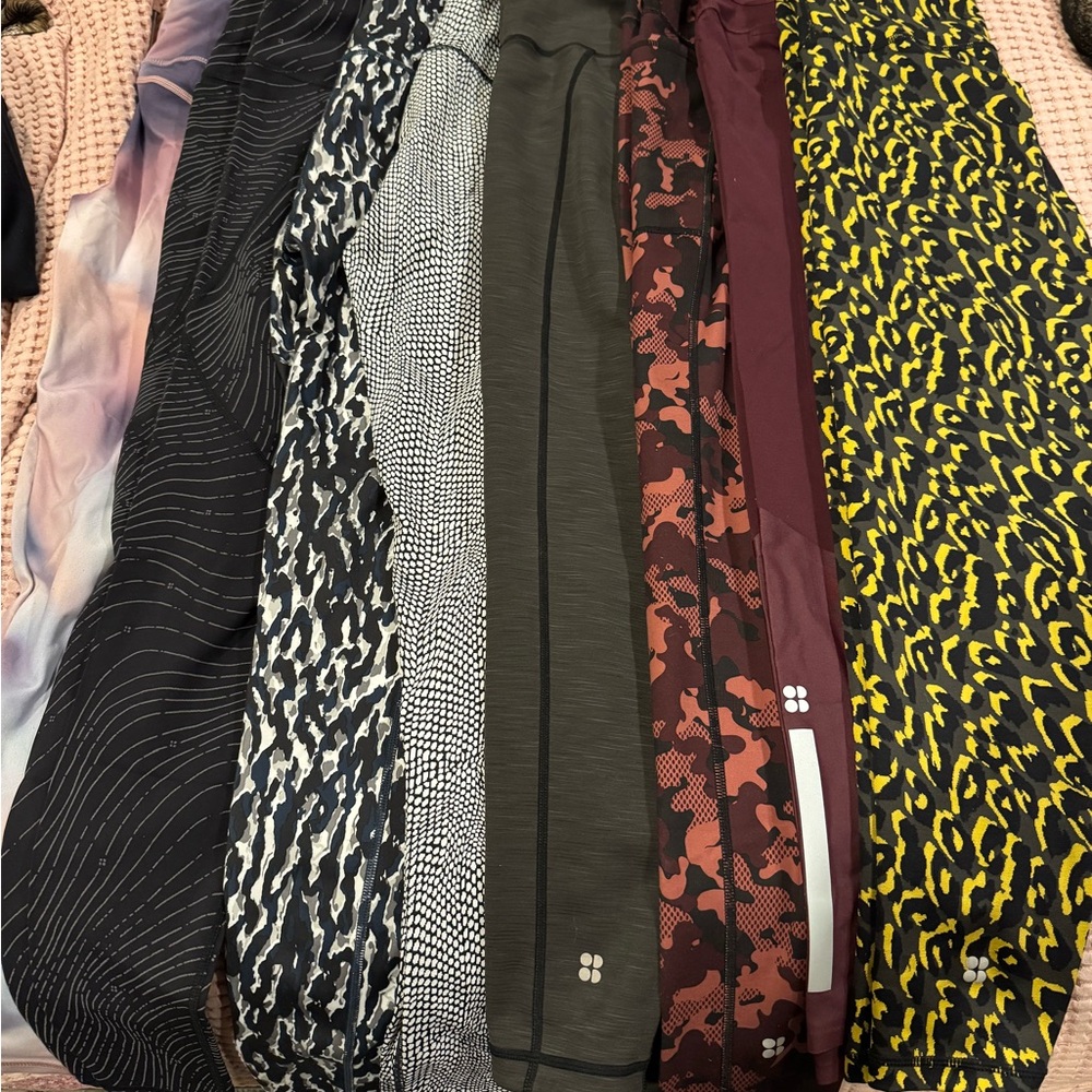 Sweaty Betty Women's Leggings - lot of 8 - Multicolor Collection